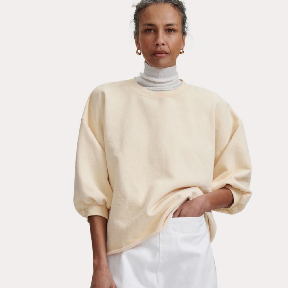 Rachel Comey Fond Sweatshirt in butter yellow XS/S